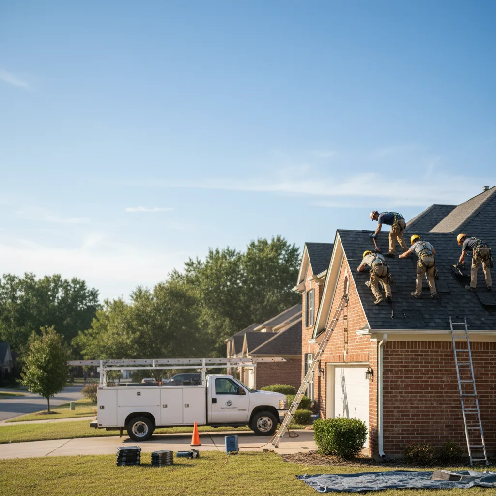 Roof Repair in Lynn Center